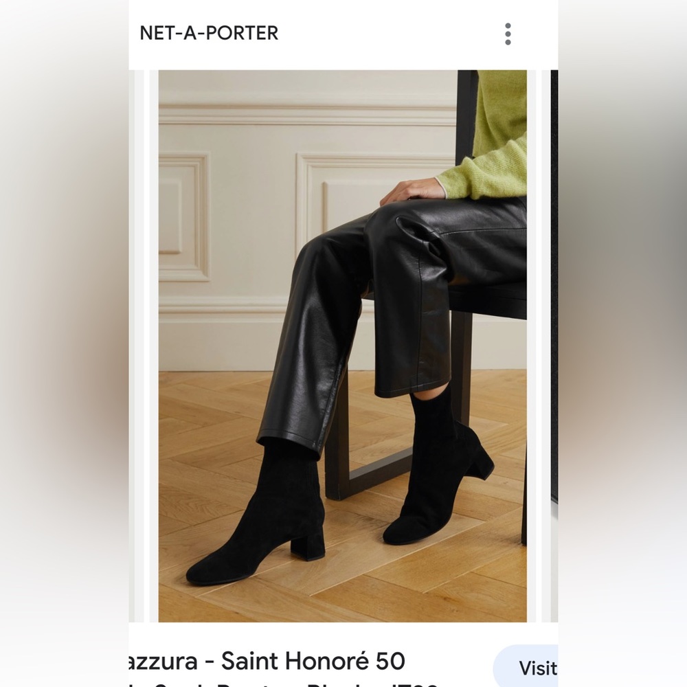 AQUAZZURA SAINT HONORE BOOTS